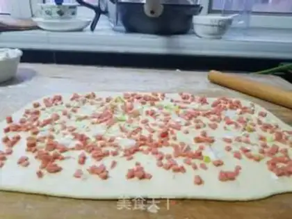 Make Ham-haired pasta step 3