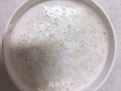 Make Milk oatmeal step 2