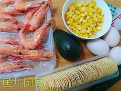 Make Shrimp fruit salad step 0