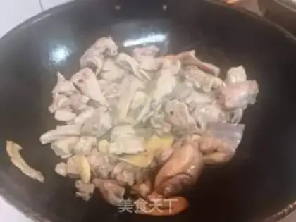 Make Sour-beans duck step 2