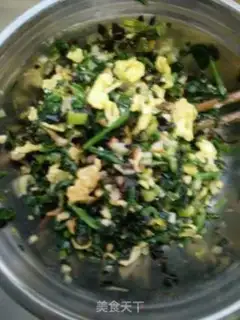 Make Spinach egg pie step 9