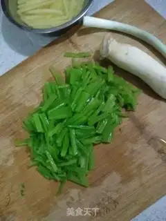 Make Celery with potatoes step 4