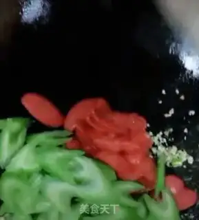 Make Celery fried sausage step 6