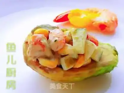 Make Shrimp fruit salad step 23
