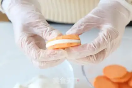 Make Red potato cakes step 5