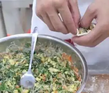 Make Spinach carrot eggs step 11