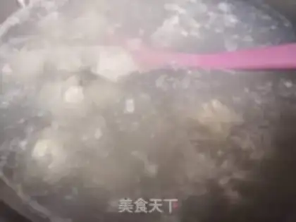 Make Cooking fish balls step 4