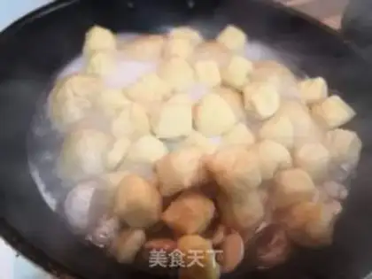Make Pea-baked noodles step 3