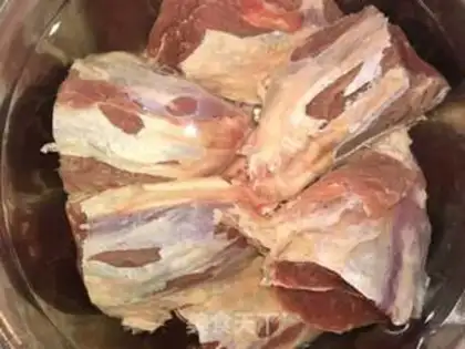 Make Beef halogen step 1