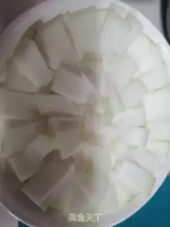 Make Shrimp steamed melons step 0
