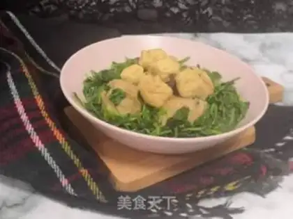 Make Pea-baked noodles step 8
