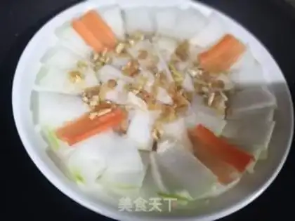 Make Shrimp steamed melons step 4