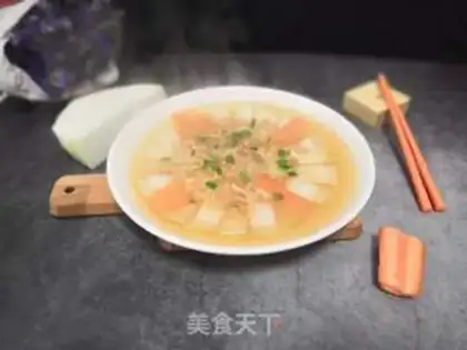 Make Shrimp steamed melons step 6