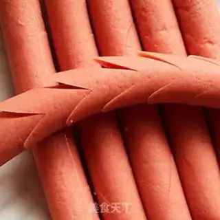 Make Spicy ham sausage step 1