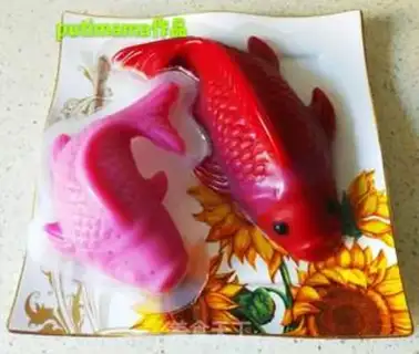 Make Creative imitation of carp frost step 8