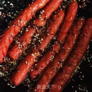 Make Spicy ham sausage step 4