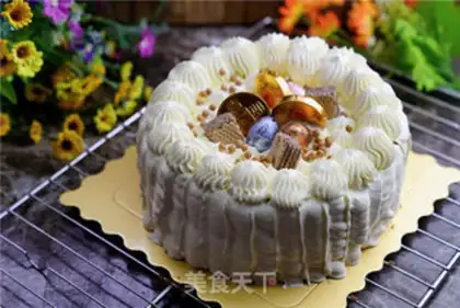 Make Candy cream cake step 11