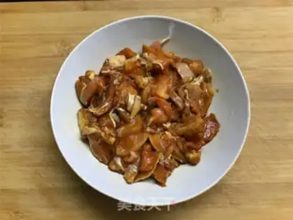 Make Soybeans, chicken-legged rice step 0