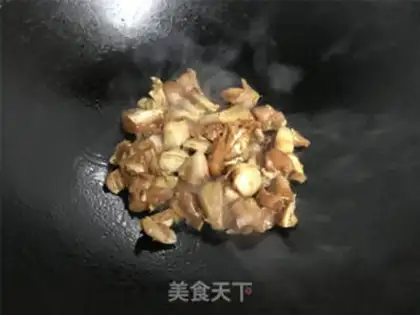 Make Soybeans, chicken-legged rice step 4