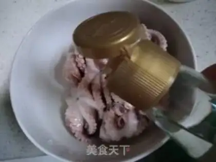 Make Dry pot, octopus step 2