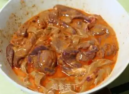 Make The liver and the waist are fried step 1