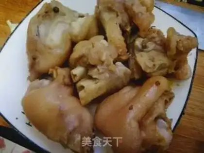 Make Spicy pig hoof step 1