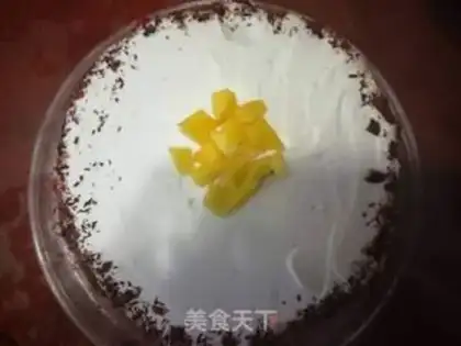 Make Strawberry birthday cream cake step 10