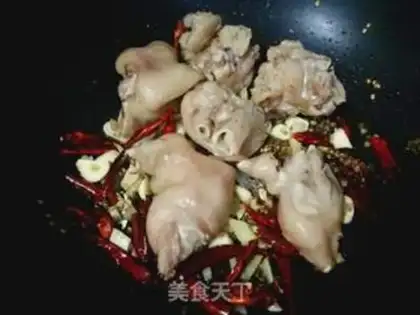 Make Spicy pig hoof step 5