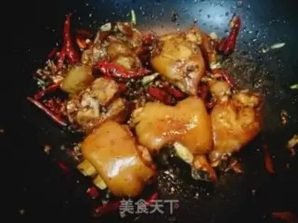 Make Spicy pig hoof step 7