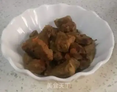 Make Red beef step 1