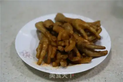 Make Cracker skin, chicken claws step 4
