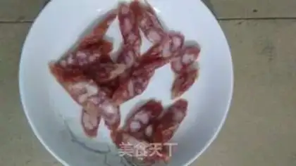 Make Dutch soy sausage step 1