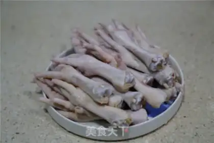 Make Porridge lemon chicken claws step 0