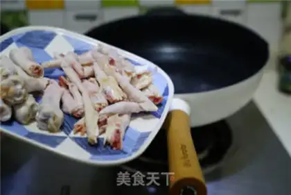 Make Porridge lemon chicken claws step 2