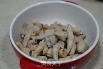Make Porridge lemon chicken claws step 5