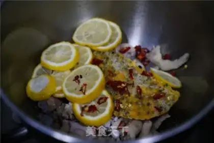 Make Porridge lemon chicken claws step 6