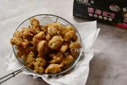 Make Puffy mushrooms step 6