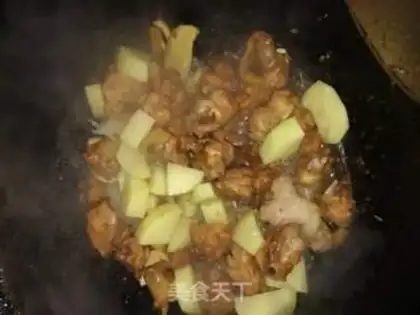 Make Coughpot chicken step 5