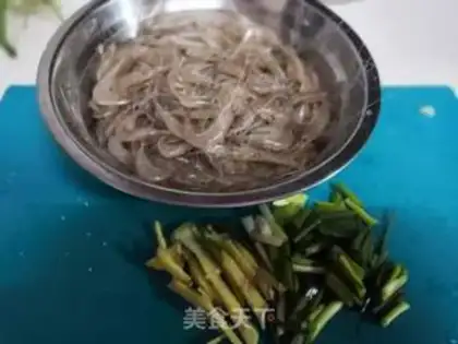 Make The rice shrimp step 1