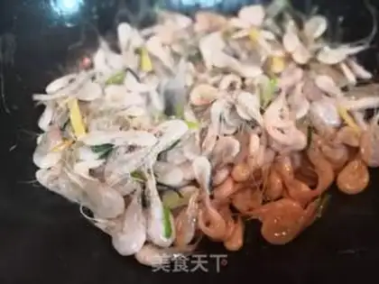 Make The rice shrimp step 3