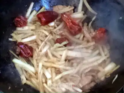 Make Five-flower sauerkraut step 8