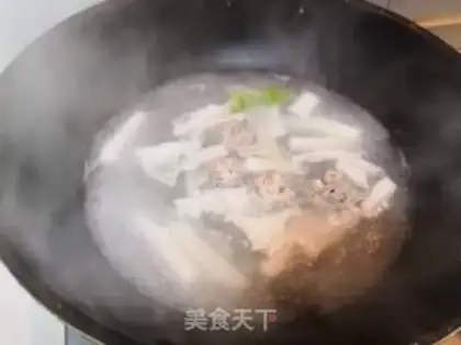 Make The mushrooms and pills are made of pastry step 2