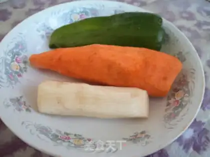Make The paprika carrot step 0