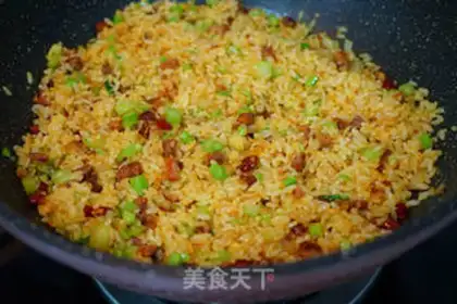Make Weenie fried rice step 14