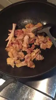 Make Fries, fried chicken step 1