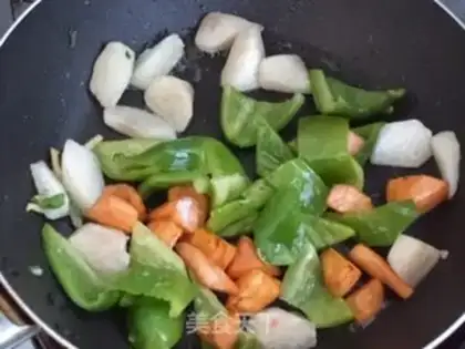 Make The paprika carrot step 5