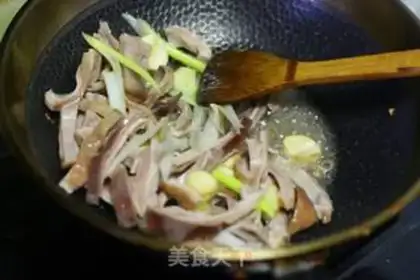 Make White oil belly step 4