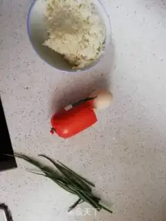 Make Egg fried rice step 0