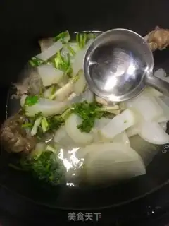 Make A radish lamb soup step 12