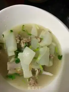 Make A radish lamb soup step 14